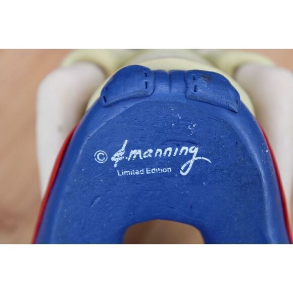 D Manning FAMILY OF FRIENDS shelf sitter.  MARINES.  # 90723.  Military. - Picture 4 of 7